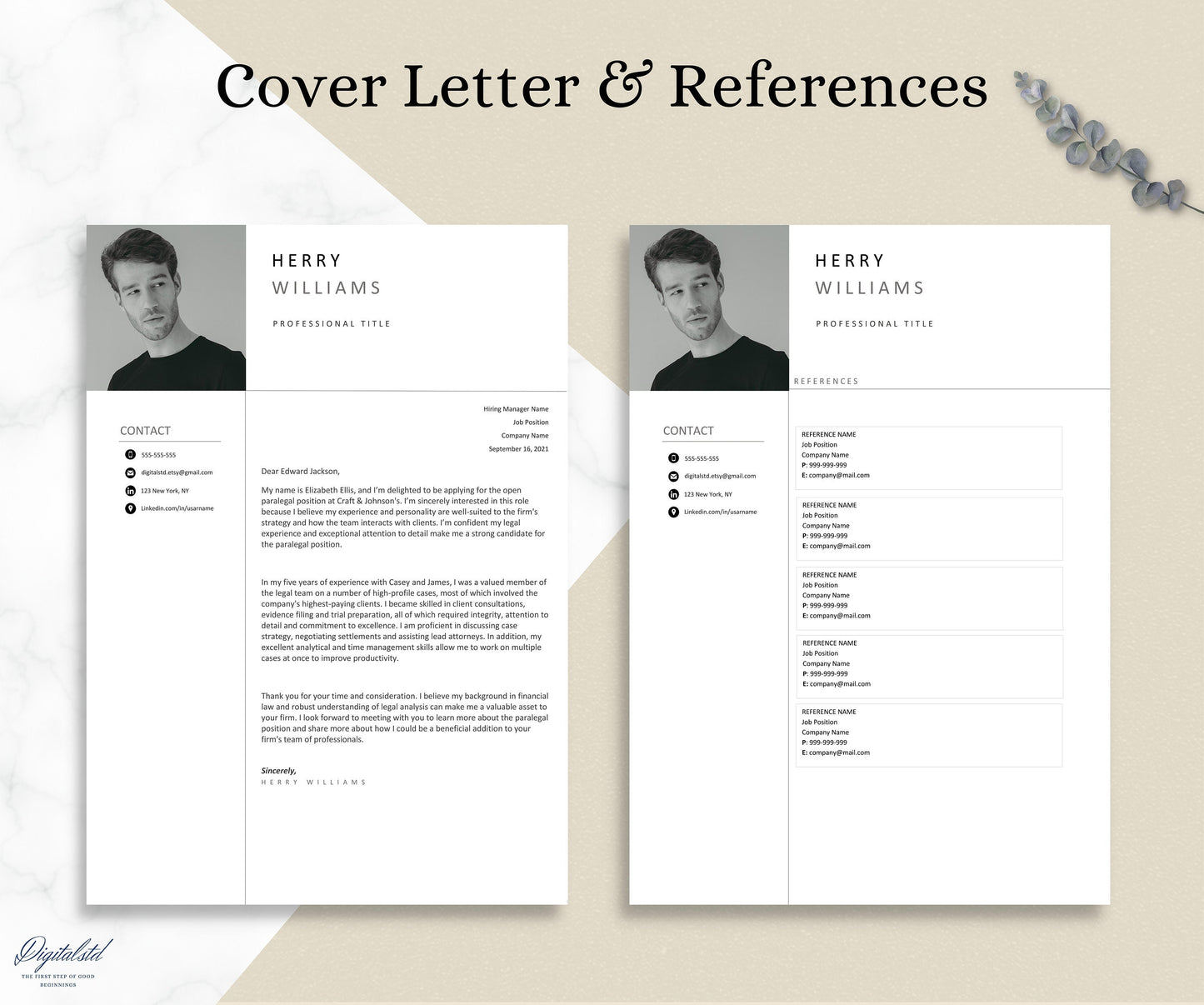 Cv Template, Resume Template, Cv Design Word and Pages, Best Cv Resume Layout, 2024 Resume with image photo picture, Resume CV 1, 2, 3 page