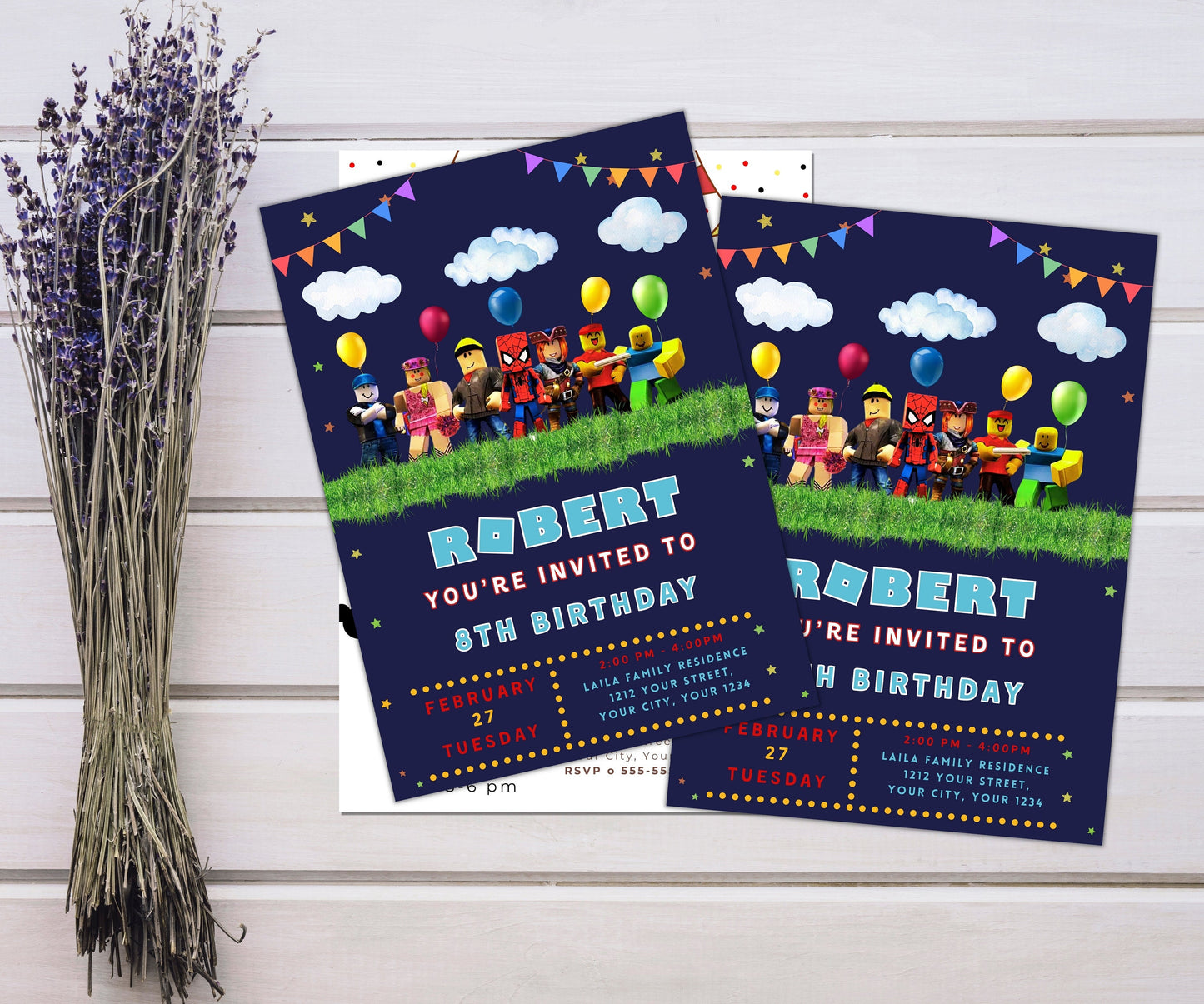 Roblox Invitation, Roblox Invite, Roblox Boys Birthday Invitation Template, Spidey Birthday, Spidey Kids Roblox, Editable Spiderman Template